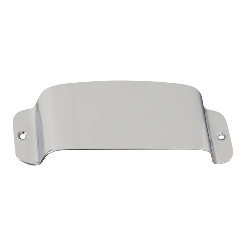 HW-042-CH - Hosco Jazz Bass Metal Pickup Cover For Fender Jazz Bass - Chrome