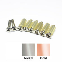 Load image into Gallery viewer, GS-056 Vintage Countersunk Pickup Screws w/ Rubber Spacers
